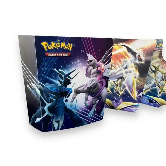 Lot of 4 Pokémon TCG Origin Forme Dialga & Palkia Card Mini Binder Portfolio - Picture 2 of 6